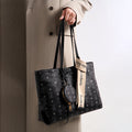 Work clothing large capacity tote bag women's bag 2025 fall and winterfashion shoulder crossbody bag easiest for match large capacity tote bag