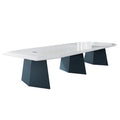 Painted office conference table casual modern large long table training fashion indoor reception high-end accessible luxury furniture table