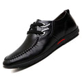2024 new versatile men's leather shoes - soft sole business casual loafers - perfect for work, security, and dad shoes - wholesale available