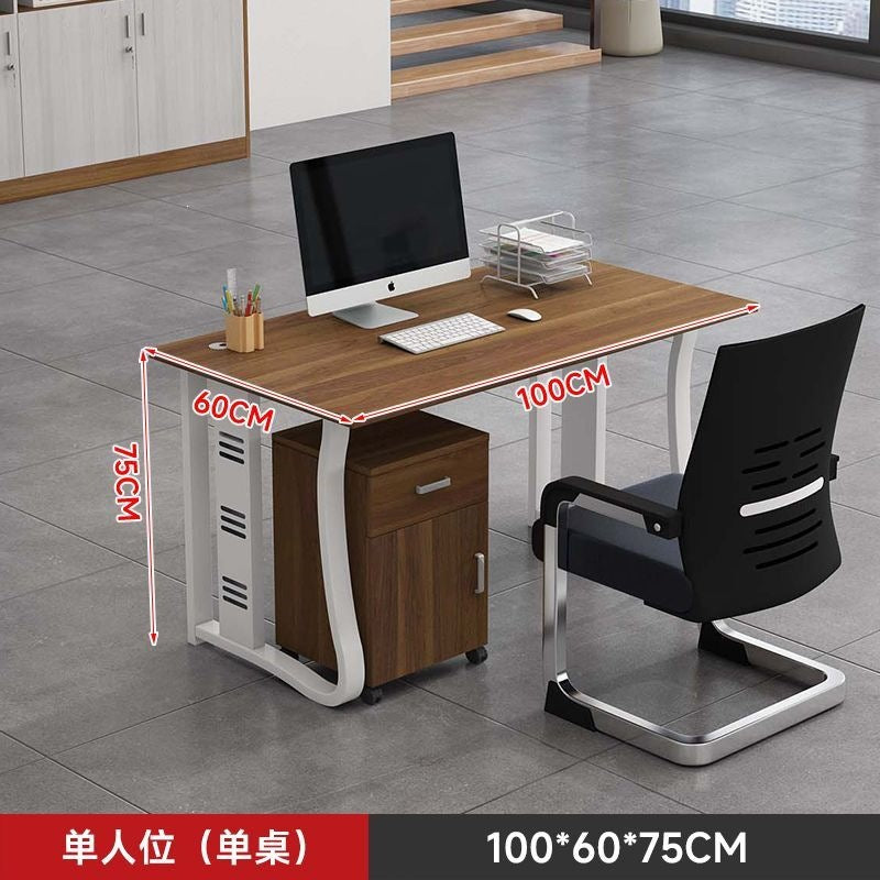 Office desk conference table office minimalist furniture modern employee computer desk workstation table and chair set