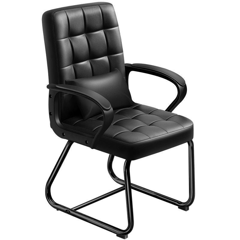 Office chair comfortable backrest conference chair mahjong chair simple staff seat single chair home study chair default item