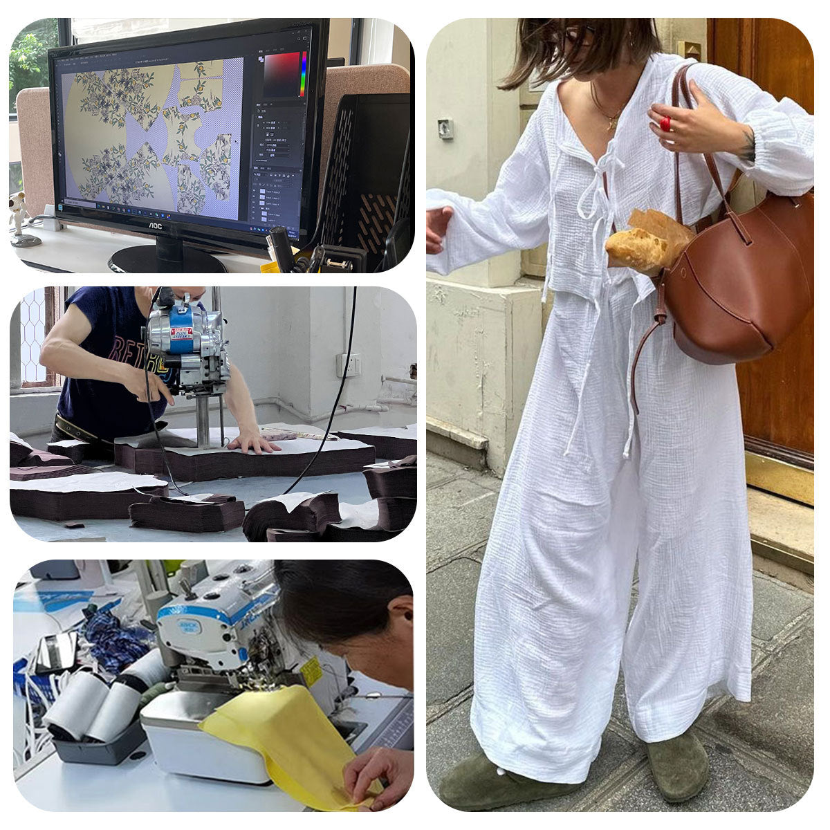 Small batch processing, dresses, shirts, trousers sets, contract labor and material production,   women's clothing wholesale and plate making