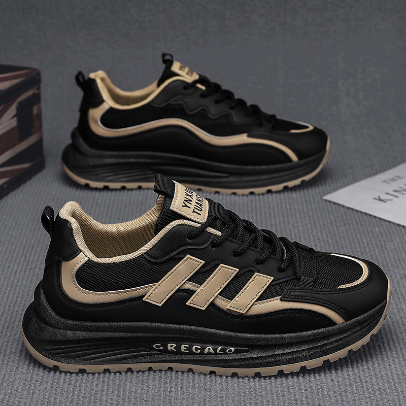 Men's sneakers - spring 2026 new collection - breathable mesh dad shoes - trendy casual shoes for students