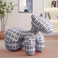 Ux gray ice silk fabric