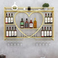 Bar wine rack hanging wall storage rack popular display rack liquor cabinet wine rack storage rack goblet