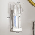 Wall-mounted white (with handle)