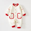 Babylon class a split heattech jumpsuit fall and winter boneless khaki newborn quilted romper kids jumpsuit