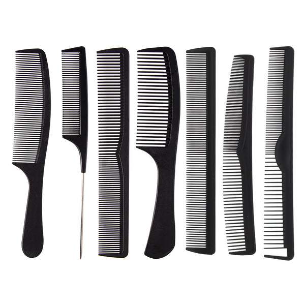 Wholesale big tooth comb, oil head comb, environmentally friendly material, thickened hair comb set, special for hair and barber shop, factory direct sales.