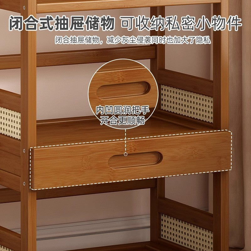Desktop storage rack multi-layer for home living room multi-functional student desk storage cabinet office table top book shelf
