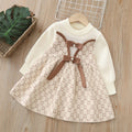 Dropshipping girls' sweater dress -  autumn/winter new arrivals - designer style dress