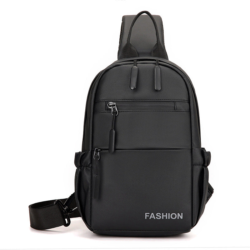 Breast bag men's  new fashion messenger bag outdoor commuting versatile leisure shoulder bag cycling sports backpack