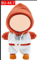 Only clothes best selling labubu baby clothes collection 17cm doll creative outfit suit vinyl doll clothes accessories