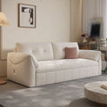 Sofa bed all-in-one dual-purpose foldable multi-functional small apartment storage straight row cream style popular bedroom sofa