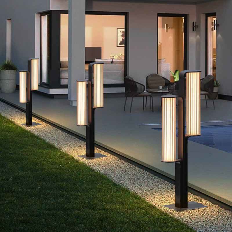 Outdoor waterproof garden in-ground lights, villa courtyard ambient floor lamps, park community landscape street lights, lawn lights