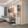 New arrival small apartment entrance partition wine cabinet foyer simple bar table wall table for home modern casual living room