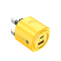 exclusive supply of european and american standard 36w mobile phone charger british standard qc3.0+pd20w dual-port fast charging charging head a+c
