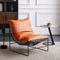 Le brown leather + houndstooth le
