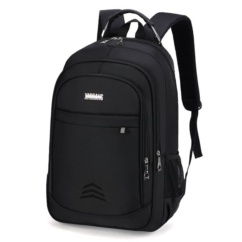 Cross-border backpack male junior high school college student schoolbag large capacity travel backpack general business computer bag commuting