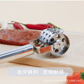 Ready-to-ship stainless steel steak tenderizer for home use - meat needle, rolling steak wheel, kitchen tool