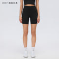 Big brand same style beautiful black polka dot yoga leggings women's stand collar jacket outwear silmslimming look sports suit