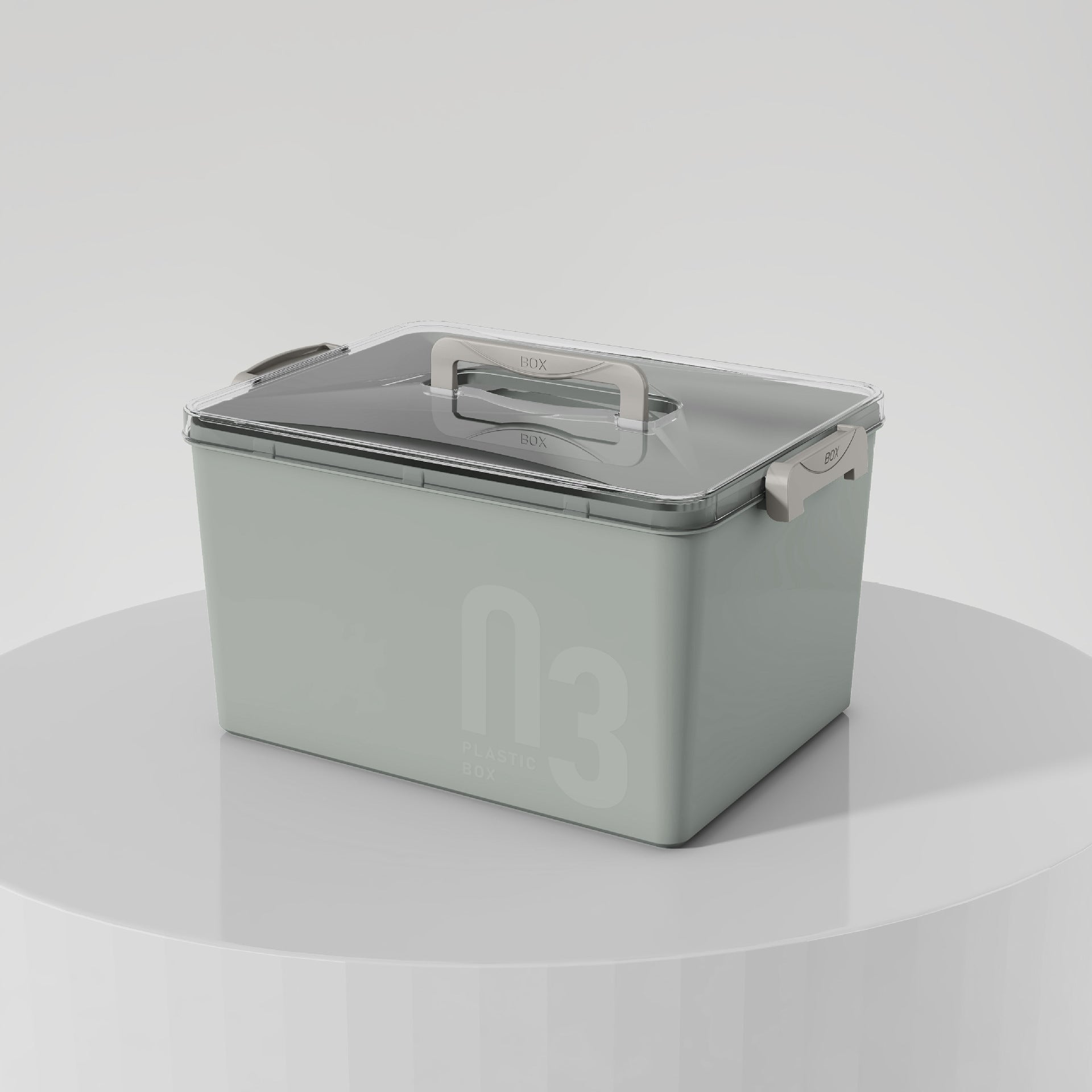 Customizable 43 colors optional storage box household plastic PET finishing box snacks clothes storage box