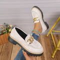 spring/autumn new arrival: plus size chunky sole loafers for women, sizes 36-43. wholesale available. perfect for  and  dropshipping