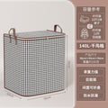 New teddy bear storage bag - collapsible fabric organizer for clothes, quilts, and toys - closet storage box