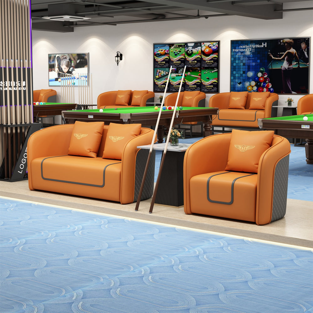 High-end billiard club viewing chair, billiard hall special viewing sofa, billiard room viewing chair, table tennis hall viewing sofa