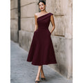 new cross-border women's spring off-the-shoulder maxi dress - summer long dress