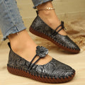 Fashionexportplus size hand-sewn soft bottom casualflats women's cross-border new arrival graffiti breathable lazy loafers