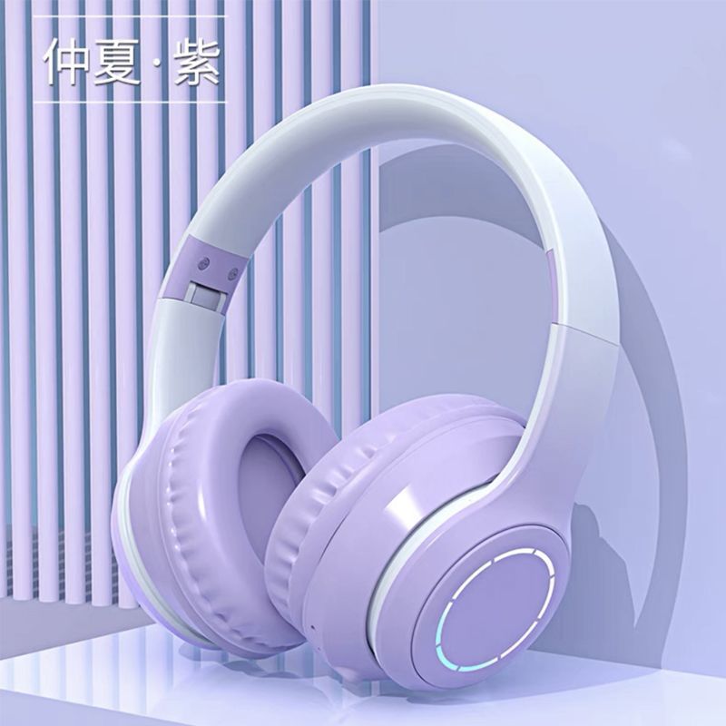 New bluetooth headphones - over-ear, deep bass, stylish design, wireless gaming headset for mobile, music, and universal use
