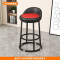 Black and red backrest model - reinforced carbon steel frame, waterproof and wear-resistant