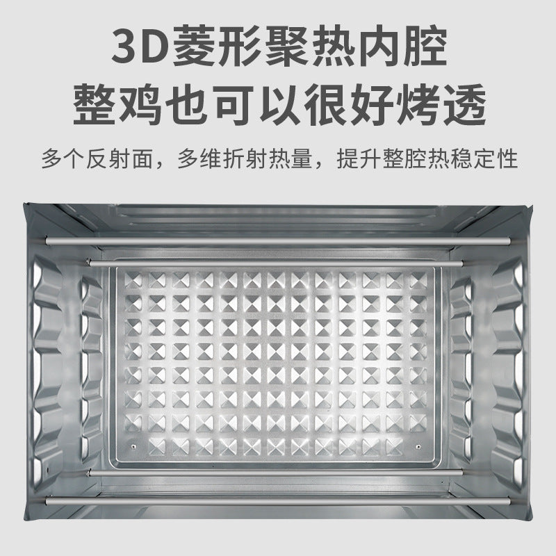 Home electric oven multifunctional large capacity electric baking oven 48l fully automatic household baking oven egg tart cake oven
