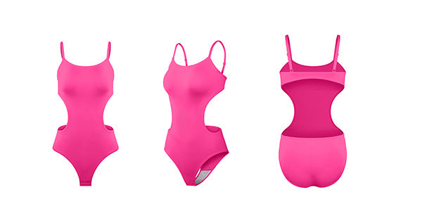 Spot  hot-selling explosion new European and American halter suspenders solid color sexy open onesie