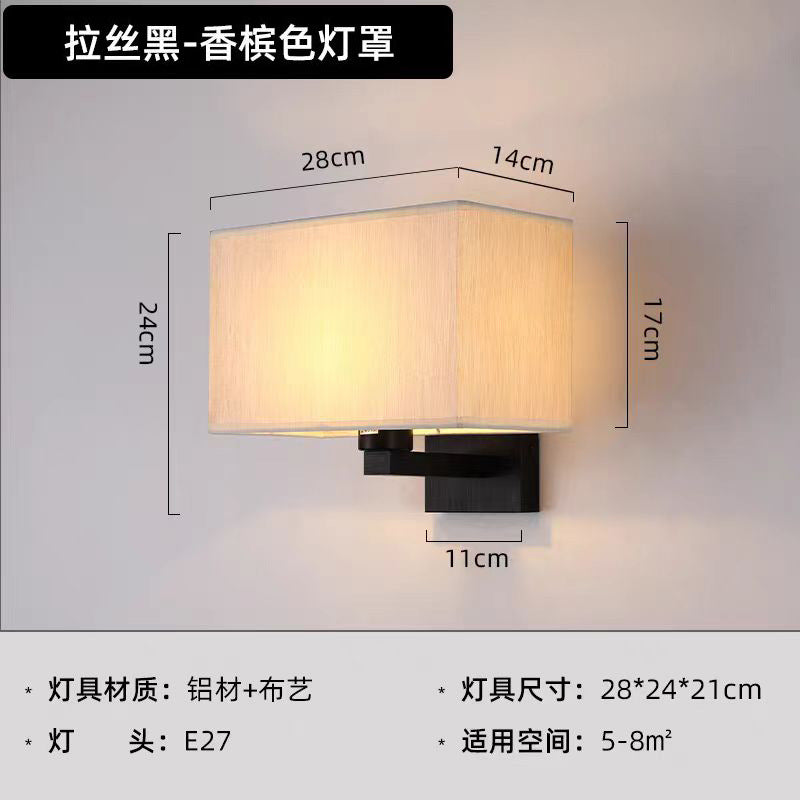 cross-border hotel bedside reading wall lamp - minimalist modern design for hotel rooms, living rooms, and bedrooms - creative wall lighting