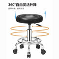 Hairdressing chair modern casual high stool rotate adjustable chair with backrest hair salon round stool bar chair no