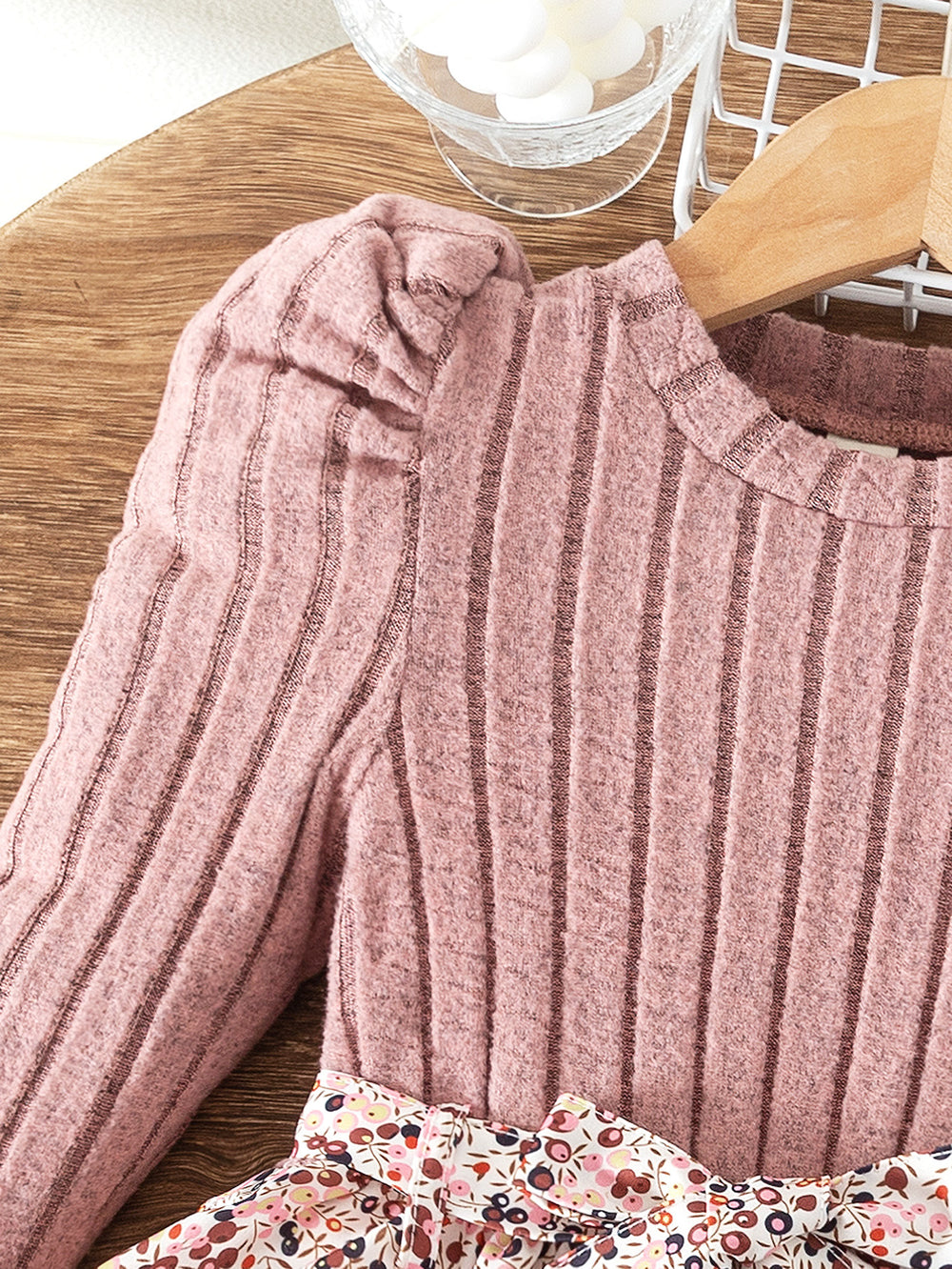autumn new arrivals: european & american style long-sleeve knitted pullover dress for girls - princess dress for toddlers and young children