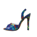 2026 new colorful ombre peep-toe high heel sandals - women's stiletto sexy open toe vacation style shoes