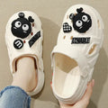 Thick sole crocs women's summer outwear height increasing 2024new arrival popularcute beach non-slip baotou sandals and slippers