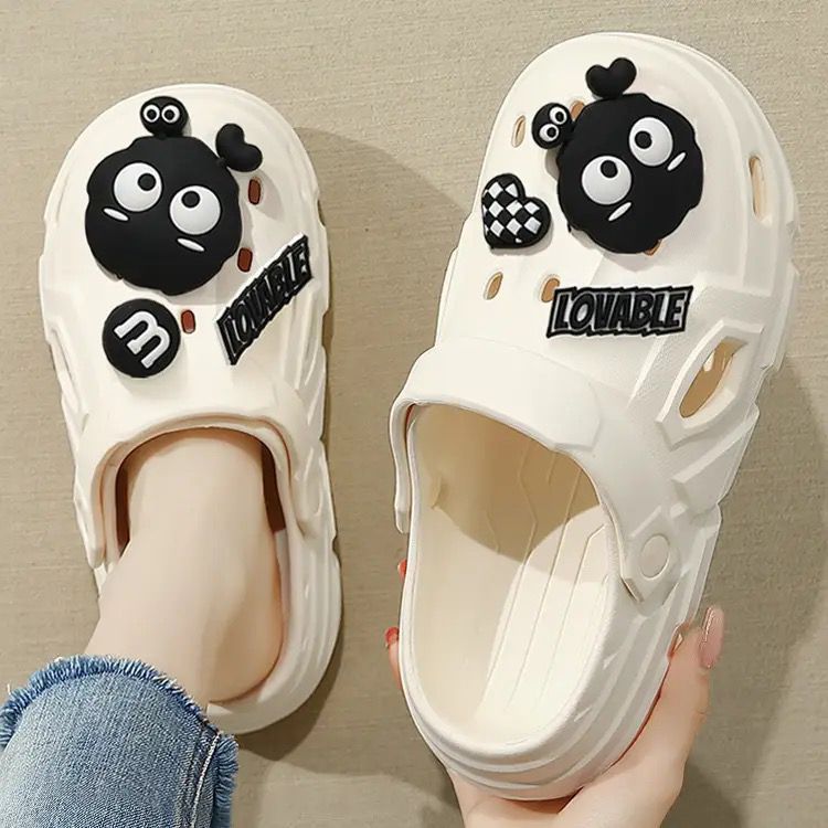 Crocs women's summer new arrival office heightening beach non-slip couple outwear toe cap sandals men's summer