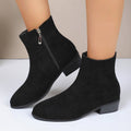 Exportfashionplus size short boots for women fall and winter single boots new arrival ankle short boots thick heel british style boots women's boots