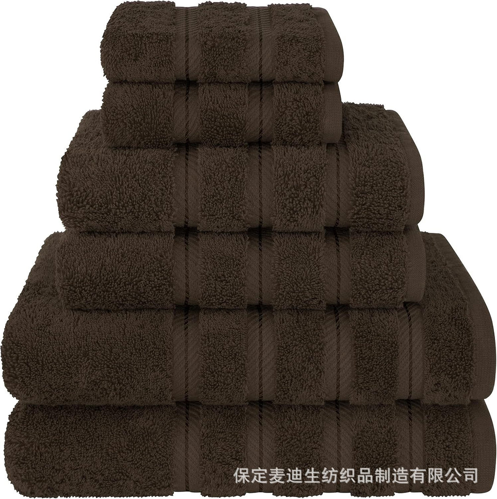 6pcs purple towel set 1 bath towels 1 hand towels 1 towel suit
