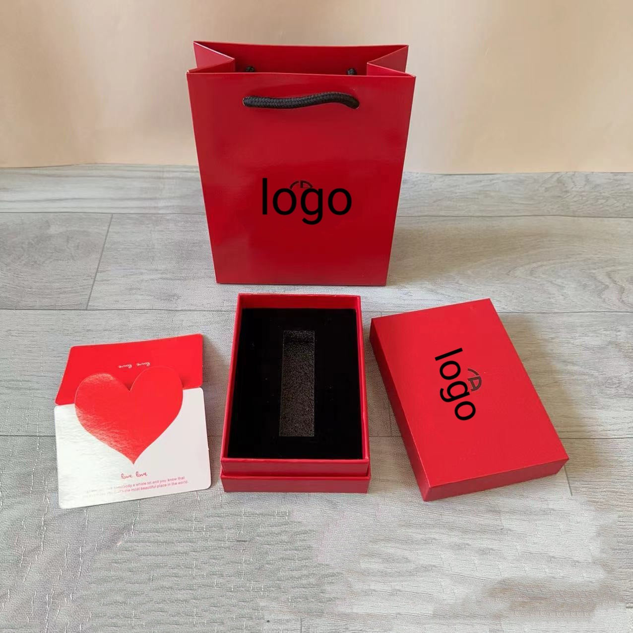 Perfume Gift Box Lip Glaze Air Cushion Set Cosmetics Empty Gift Box Lipstick Gift Box Gift Bag