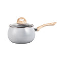 Cute baby baby food pot non-stick pot for home milk small pot small cooking pot gas stove snow flat pot milk pot
