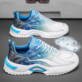 Men's spring 2025 new casual running sneakers - men's height increasing winter breathable white dad shoes - trendy sneakers