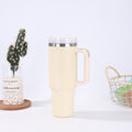 amazon large-capacity 40oz ice cup 304 stainless steel handle thermos cup outdoor car water cup