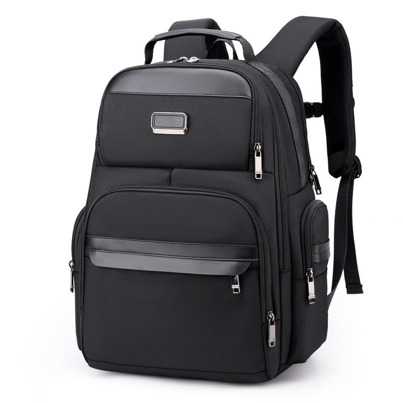 Cross-border 2024 new men's backpack commuter laptop bag large capacity travel backpack