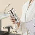 Pure titanium thermos cup for girls, high-looking portable flap pocket pants cup, mini water cup, for home tea cup, small capacity travel cup