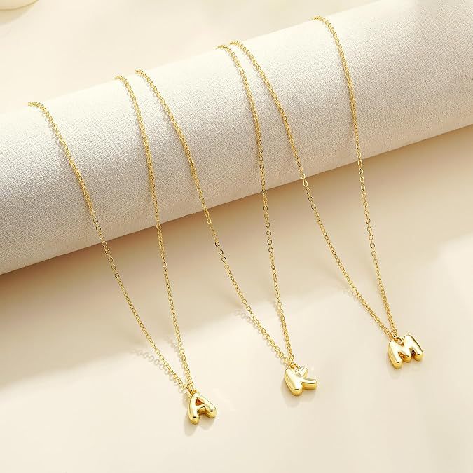 European and american cross-border fashion versatile bubble 26-letter necklace set - new exquisite women's jewelry gift set