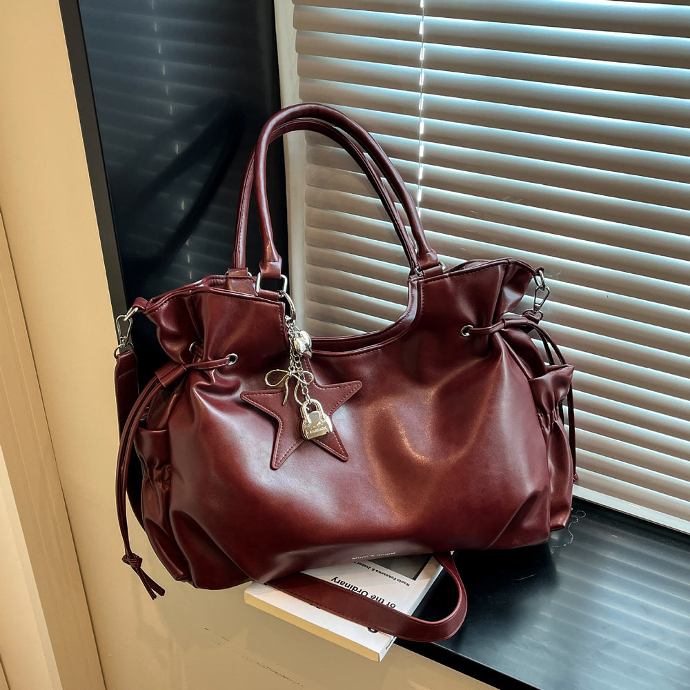 Yunzhen's same ins super popular shoulder bag for women 2025new arrivalfashion style handbag large capacity easiest for match crossbody bag